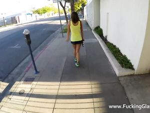 Picking Up A Tight Teen Hottie For POV Sex