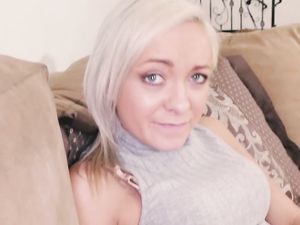 Young Blonde Stepsister Is A Slut For Your Cock