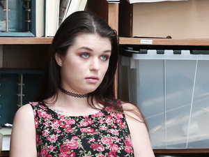 Mall Security Fucks The Young Shoplifting Slut