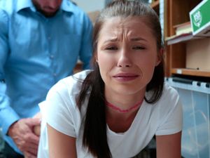 Beautiful Shoplifter Will Fuck Him To Get Out Of Trouble